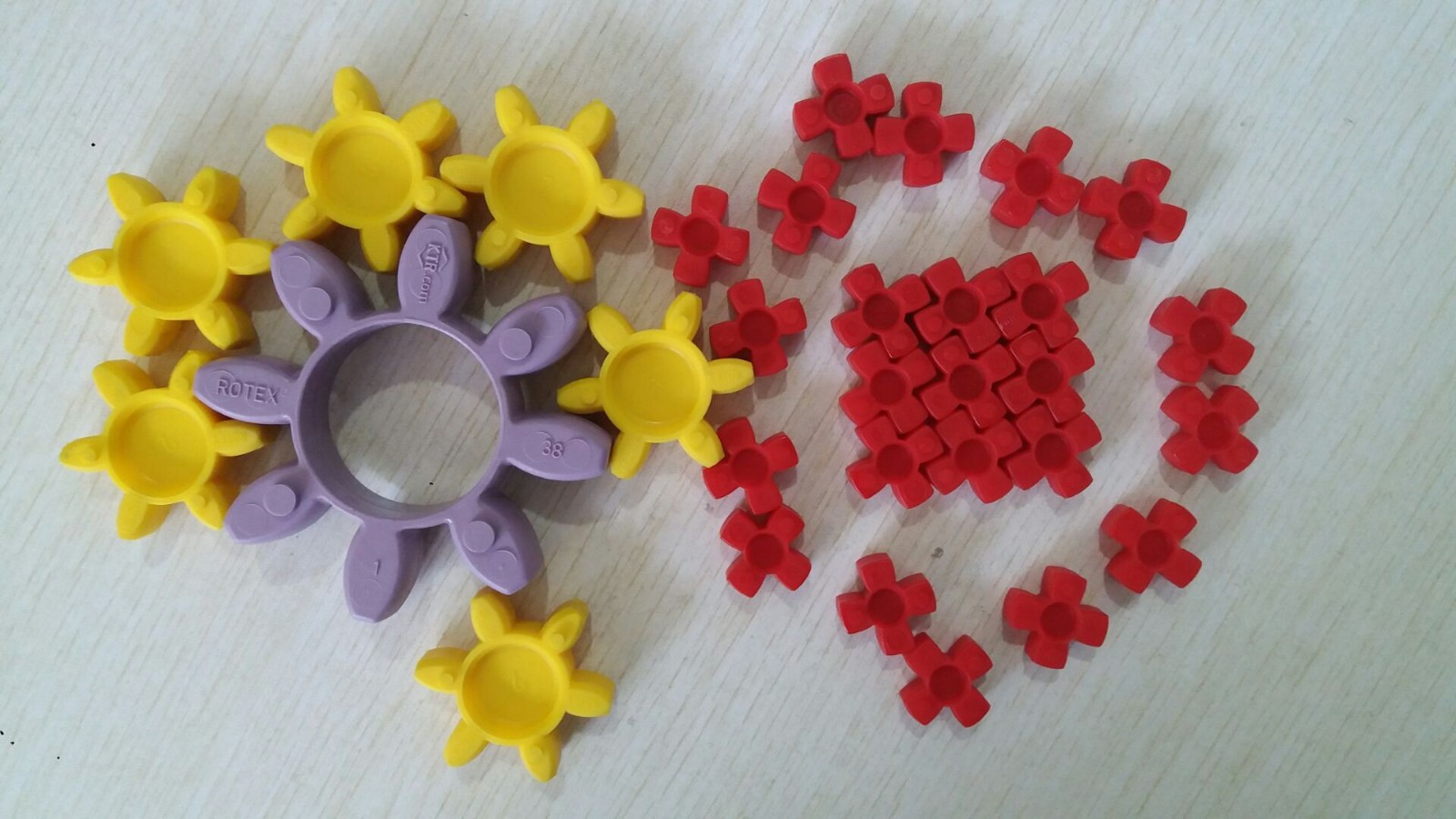 ROTEX-gs38堆取料机弹性圈