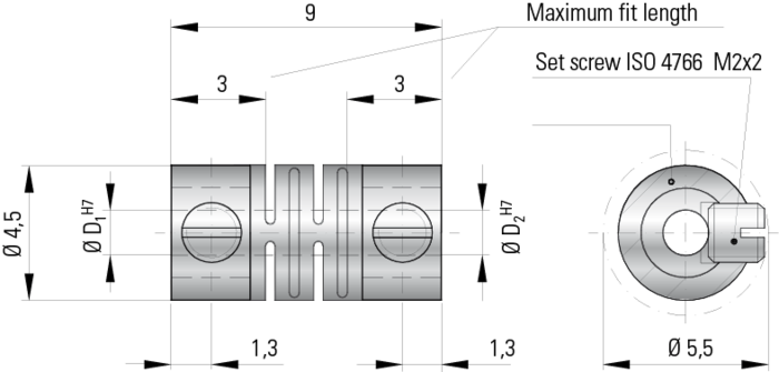 R+W ZAE10-800Nm扭矩限制器