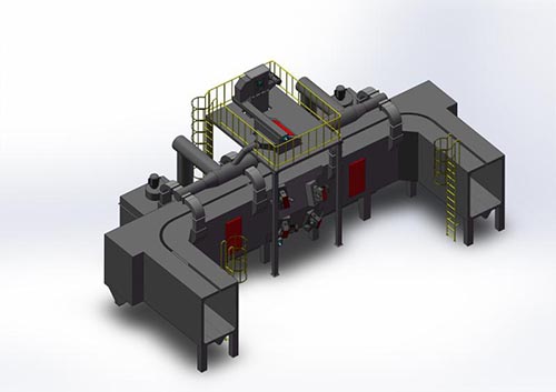 徐州优质悬链抛丸机,悬链抛丸机